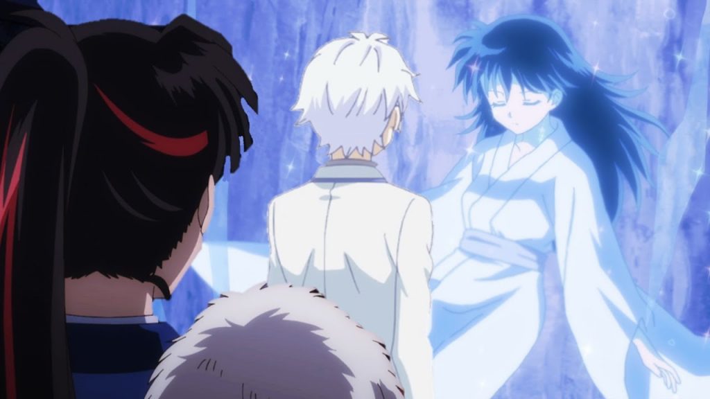 InuYasha: Fans reaccionan al romance revelado en el nuevo episodio de Hanyo  no Yashahime