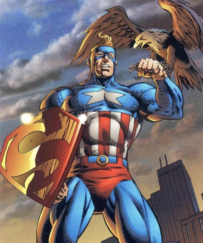 superman y capitan america se fusionan