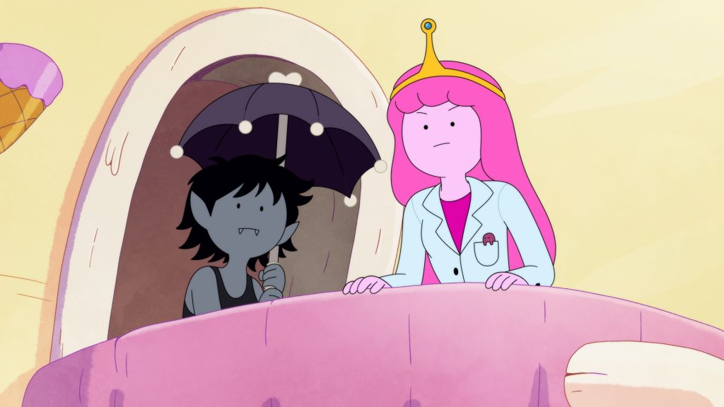 marceline y la dulce princesa en fionna y cake