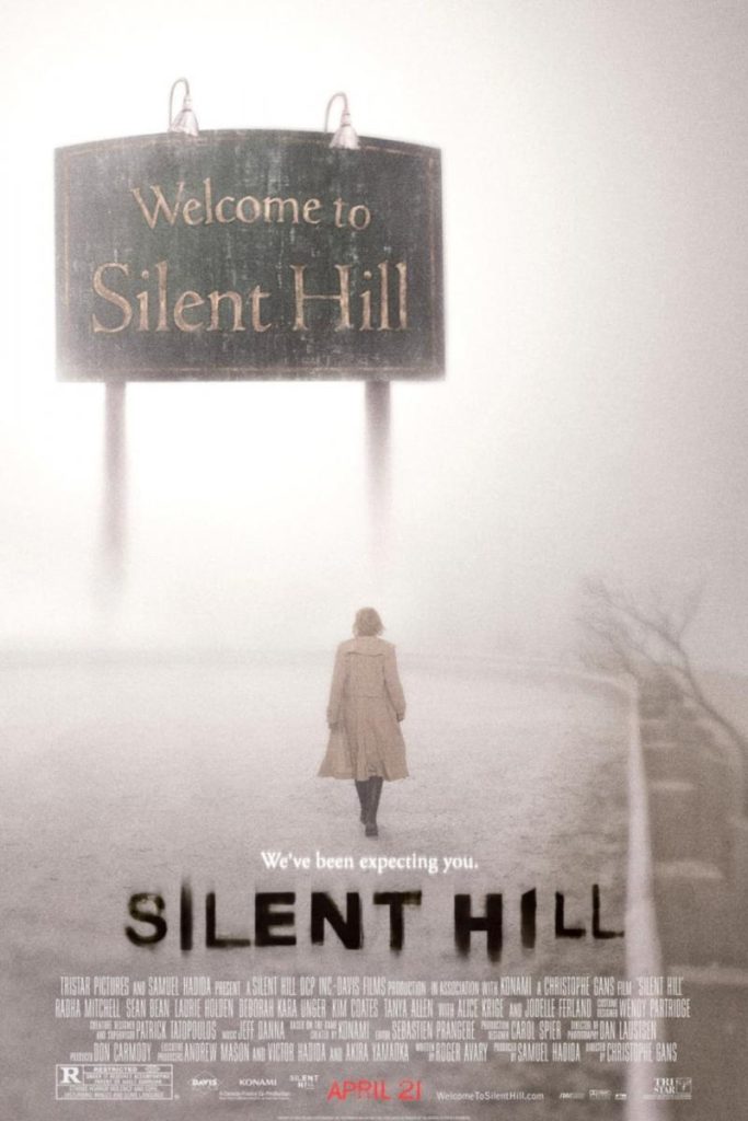 poster de terror en silent hill