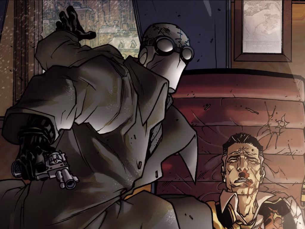 spiderman noir jj jameson